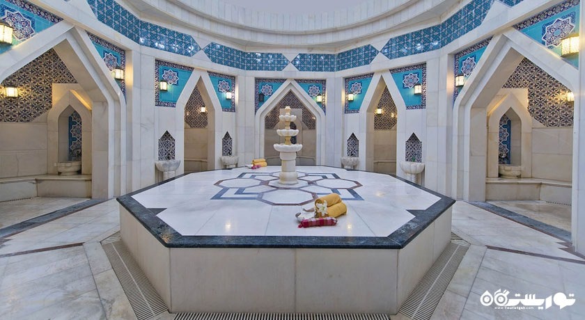 نمای حمام ترکی هتل